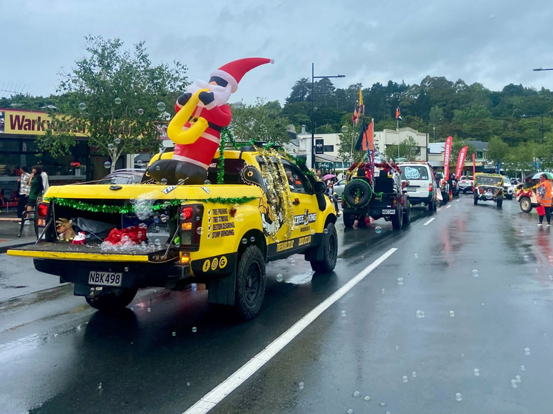 Warkworth Santa parade