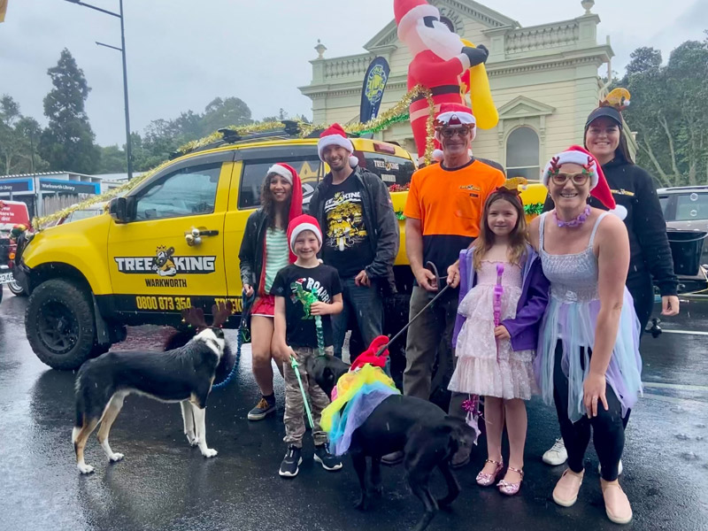Warkworth Santa parade